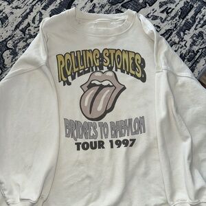 AERIE - Rolling Stones Oversized Sweatshirt